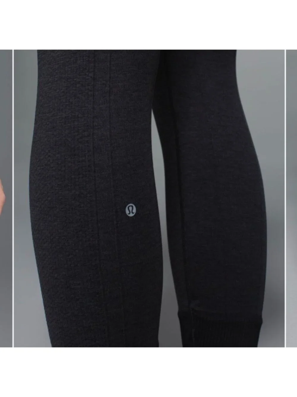 Lululemon Ebb To Street Pant Heathered Black (looks like a dark coal)